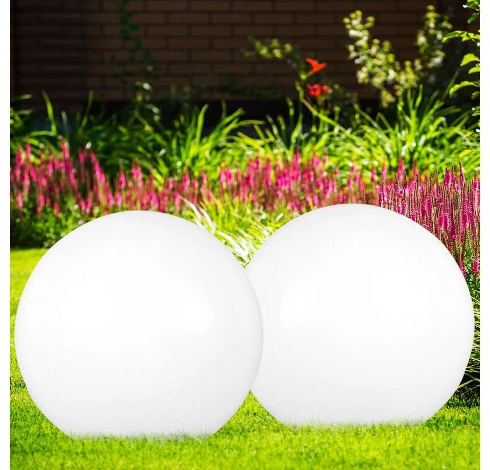 ETC-SHOP LED Solar Gartenleuchte 3er Set Weiß IP44 - Bild 3