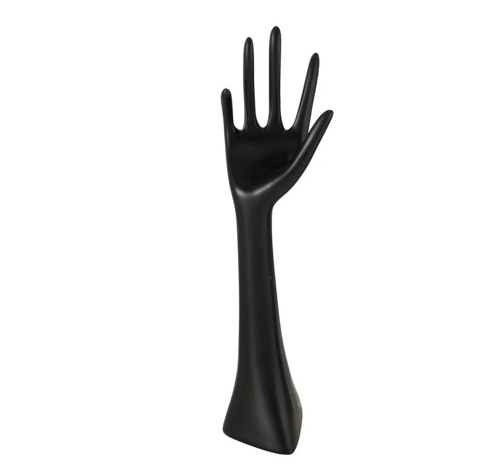 BOLTZE GRUPPE GmbH Schmuckhalter Handform Schwarz Kunstharz