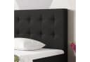 inter Boxspringbett Köln Plus Schwarz mit Topper-Optik und Taschenfederkern Bild 4