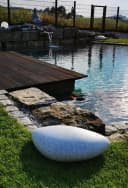 Trango LED Gartenleuchte Granitstein-Optik Oval-Stein IP65 Bild 2
