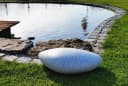 Trango LED Gartenleuchte Granitstein-Optik Oval-Stein IP65 Bild 3