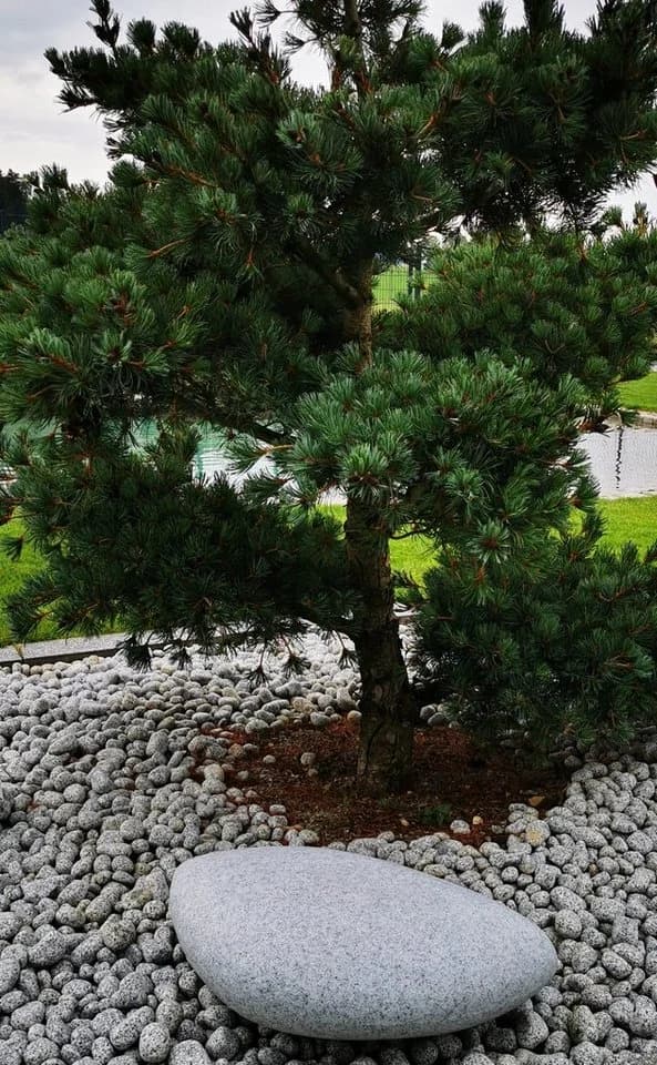 Trango LED Gartenleuchte Granitstein-Optik Oval-Stein IP65 - Bild 5