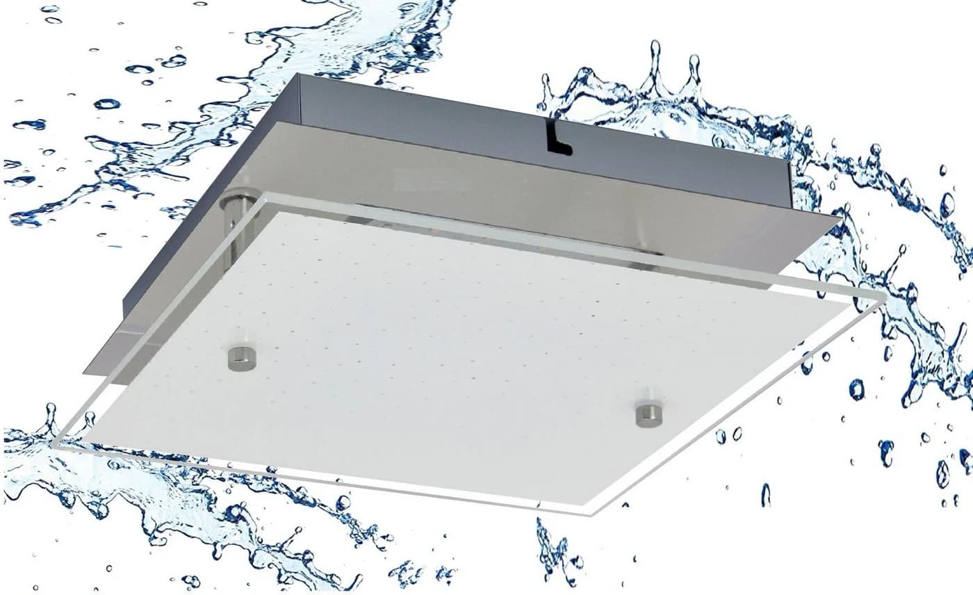 TRANGO LED Deckenleuchte LILY 12W 3000K Dimmbar IP44 - Bild 2
