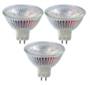 TRANGO LED-Leuchtmittel 3er Set MR16 3000K Warmweiß 3W Bild 2
