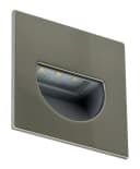 TRANGO LED Wandleuchte Edelstahl gebürstet IP44 Dimmbar Bild 2
