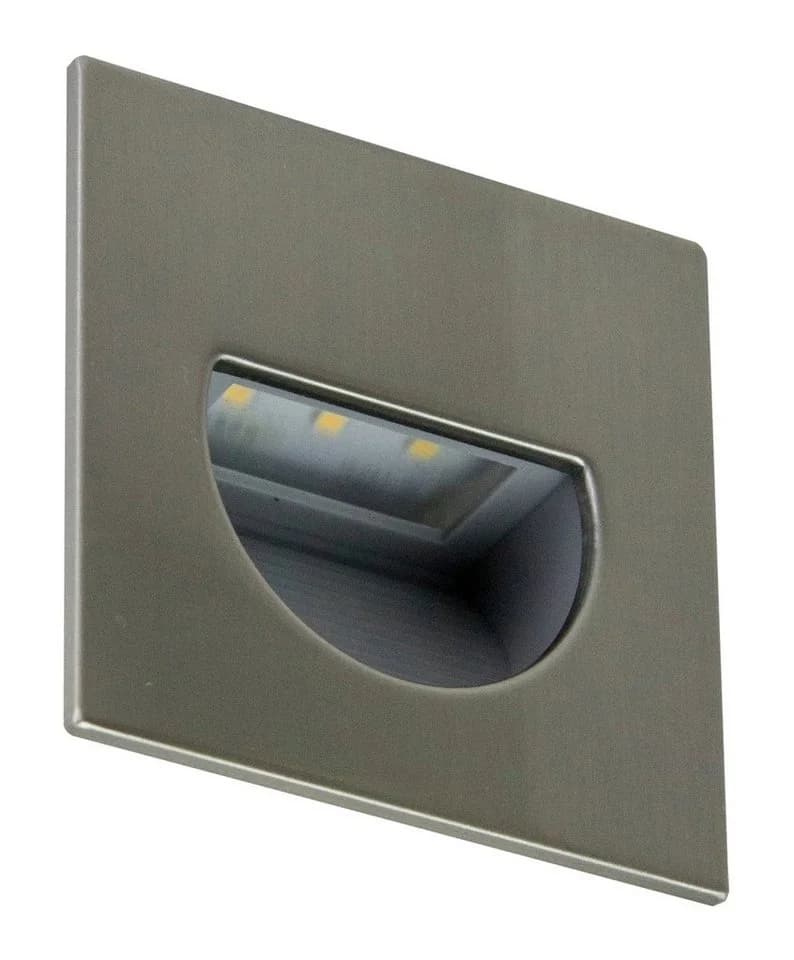 TRANGO LED Wandleuchte Edelstahl gebürstet IP44 Dimmbar - Bild 2
