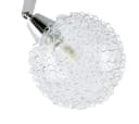 TRANGO LED Deckenleuchte 2-flammig 1002-28 Chromoptik Serie Amelia inkl. 2x G9 LED Leuchtmittel 3.000K warmweiß Bild 1
