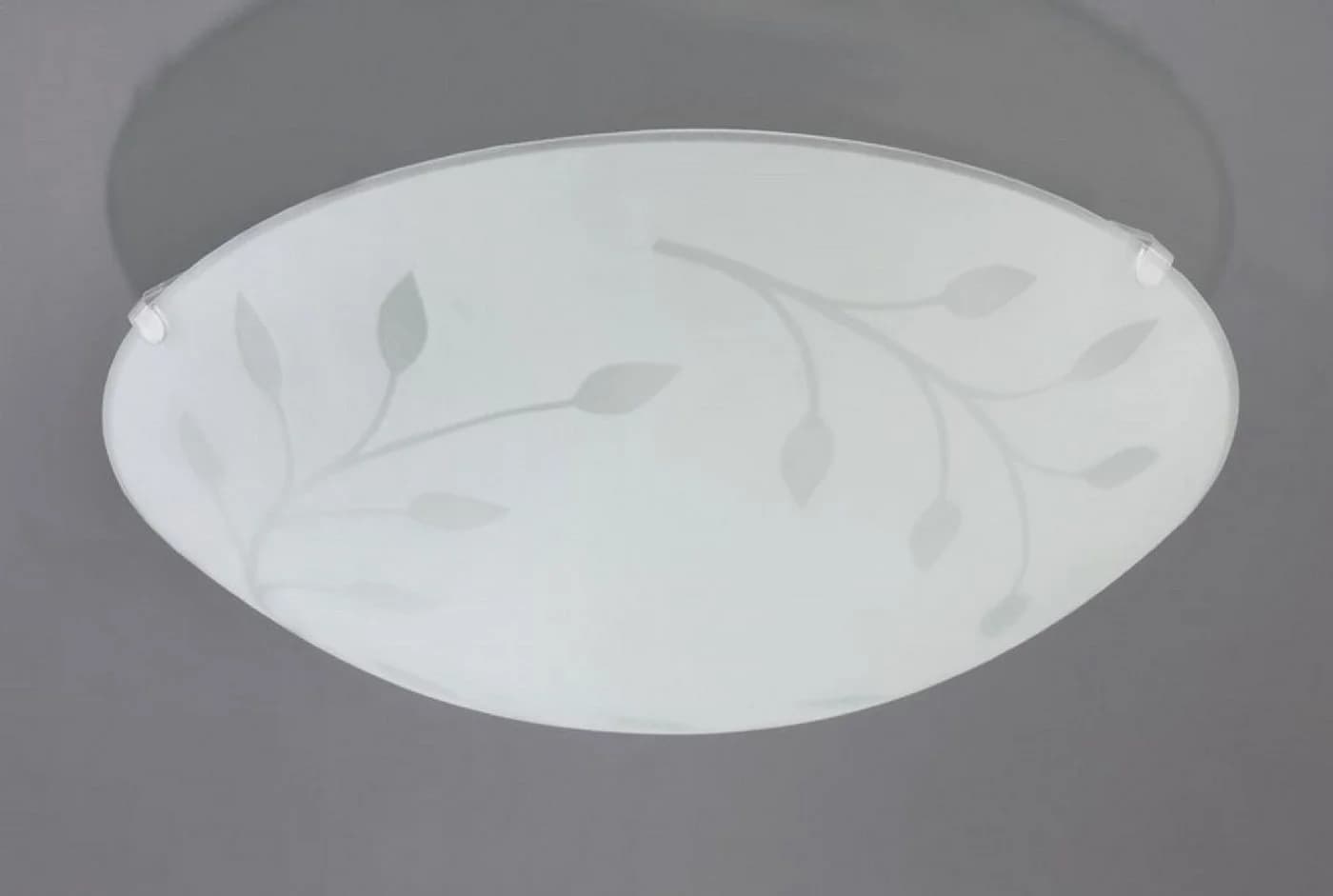 TRANGO LED Deckenleuchte 1003L Glas Deckenleuchte inkl. 1x 8 Watt E27 LED Leuchtmittel 3000K warmweiß CLASSICO Deckenlampe