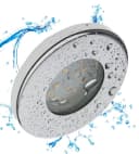 TRANGO LED Einbaustrahler 6er Set IP44 Edelstahl Poliert 3-Stufen Dimmbar Bild 1