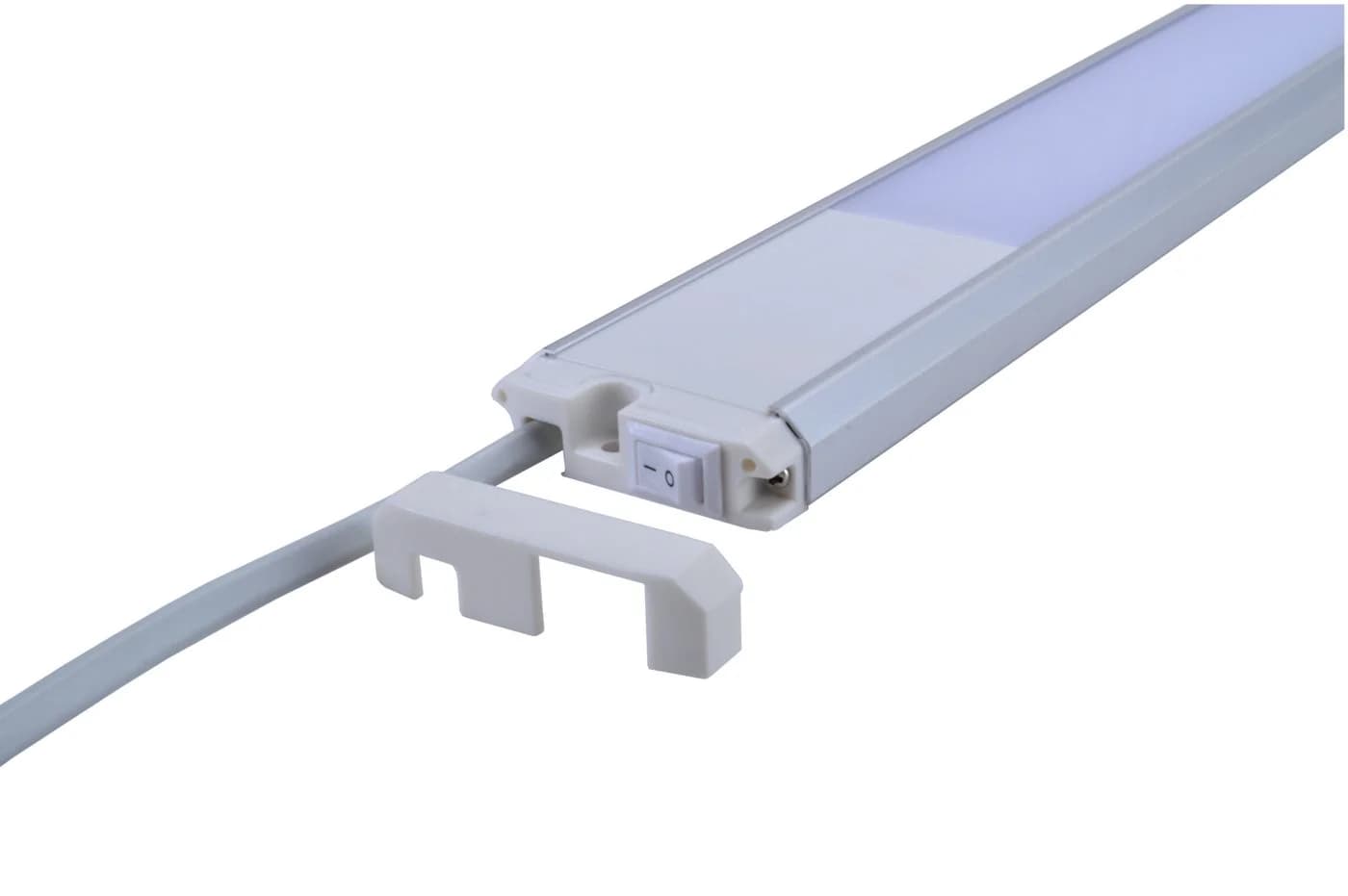TRANGO LED Unterbauleuchte 600mm 4-Stufen Dimmbar Titan/Weiss - Bild 4