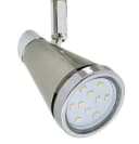 TRANGO LED Deckenstrahler 2-flammig Badleuchte IP44 Nickel matt Bild 1