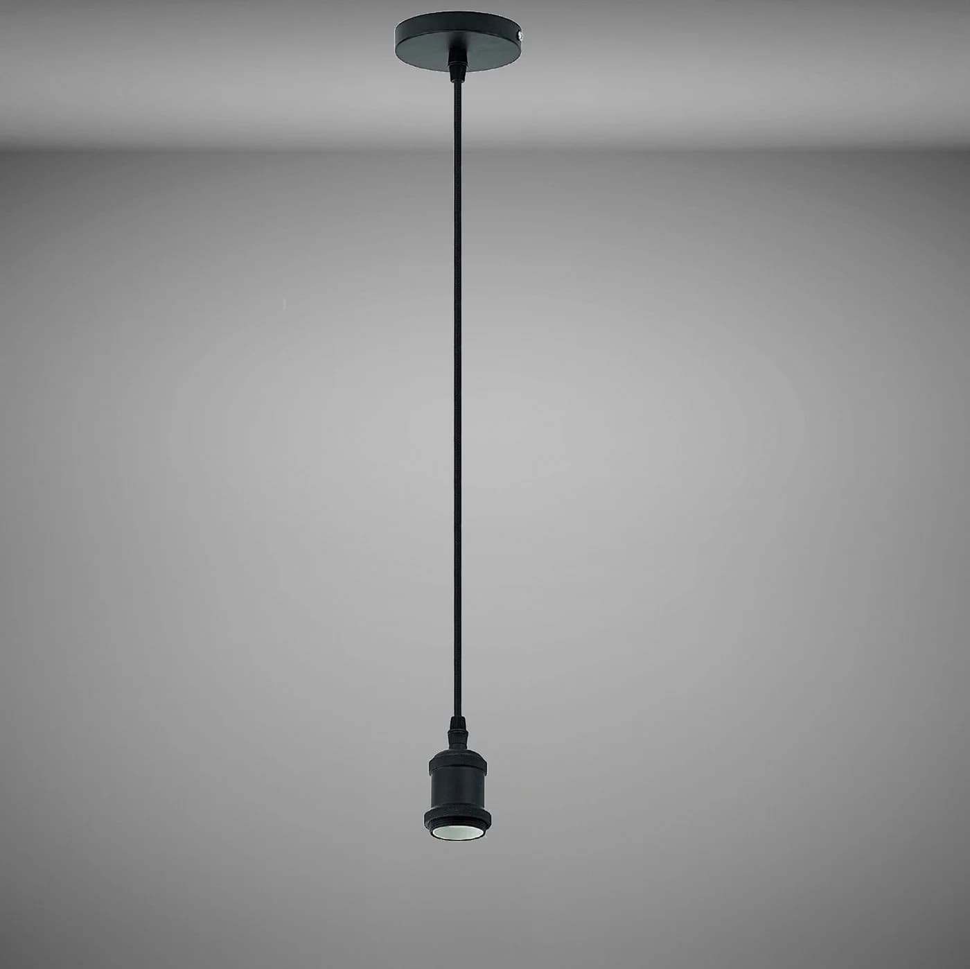 TRANGO Pendelleuchte 9000B Schwarz E27 Industriell - Bild 2