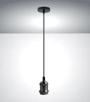 TRANGO Pendelleuchte 9000B Schwarz E27 Industriell Bild 5
