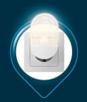 TRANGO LED Nachtlicht 3er Pack mit Helligkeitssensor Weiß Bild 3