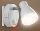 TRANGO LED Steckdosenleuchte 2er Set 2635-026 LED Sensor Nachtlicht *MILO* mit Bewegungssensor & Automatikfunktion in Weiß Sicherheitslicht 230V Steckdosenlampe, Wandlampe, Orientierungslicht, Nachtlampe, Steckdosenlicht Bild 5