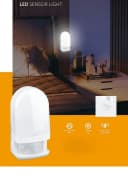 TRANGO LED Nachtlicht 2er Set mit Bewegungsmelder Weiß Bild 4