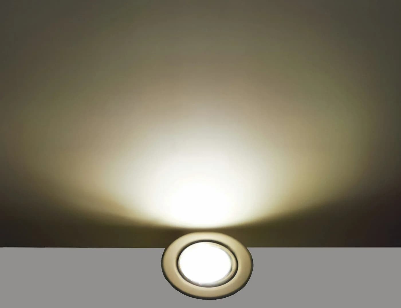 TRANGO 6er Set LED Einbauleuchte Aluminium-Optik GU10 warmweiß dimmbar - Bild 5