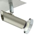 TRANGO LED Deckenstrahler 6-flammig Edelstahl-Optik Dimmbar Bild 5