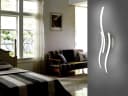 Trango LED Deckenleuchte 3155 Design LED-Deckenleuchte Serie *WAVE* 3 Flammen Bild 1