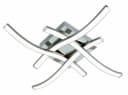 TRANGO LED Deckenleuchte Serie WAVE 4 Flammen Dimmbar Modern & Chic Bild 4