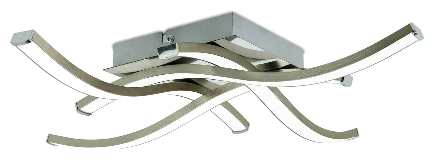 TRANGO LED Deckenleuchte Serie WAVE 4 Flammen Dimmbar Modern & Chic - Bild 5