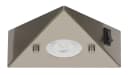TRANGO LED Unterbauleuchte 4er Set Edelstahl 3000K warmweiß Bild 3