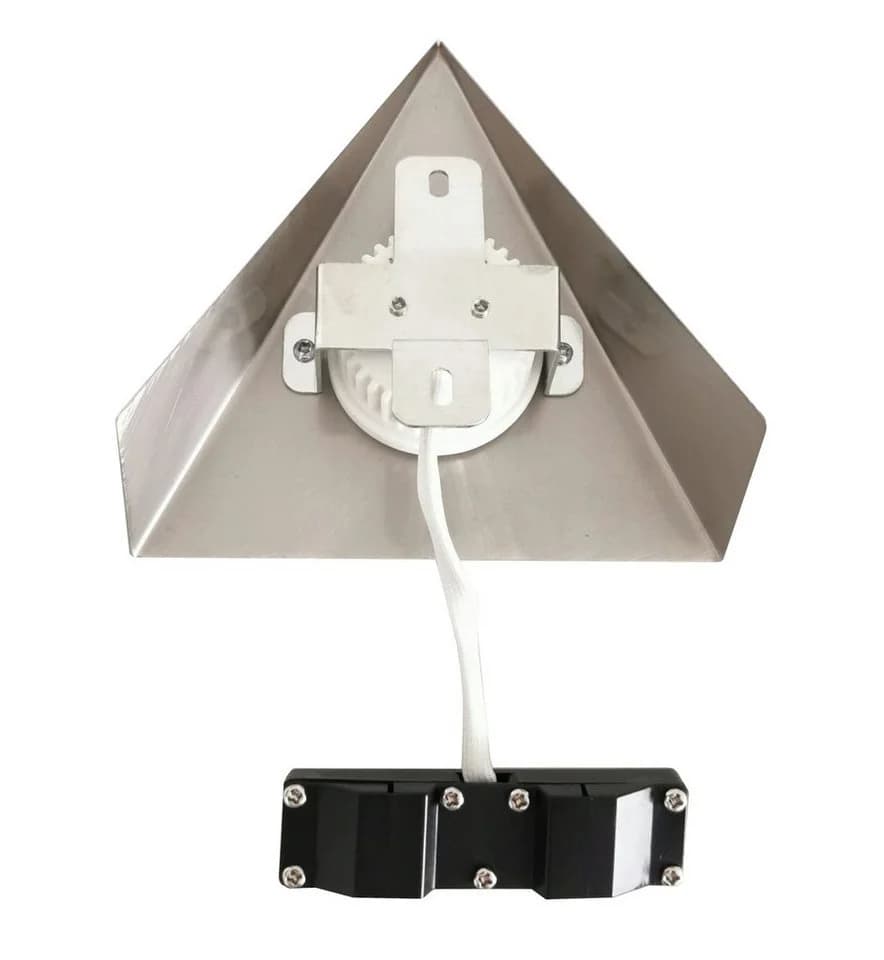 TRANGO LED Unterbauleuchte 6er Set Edelstahl 3000K warmweiß - Bild 3