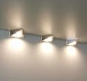 TRANGO LED Unterbauleuchte 6er Set Edelstahl 3000K warmweiß Bild 5