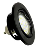 TRANGO LED Einbauleuchte 6er Set Schwarz matt GU10 Bild 4