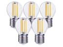TRANGO LED-Leuchtmittel 5er Pack E27 4 Watt 350 Lumen 3000K Warmweiß Bild 1
