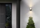 TRANGO LED Außen-Wandleuchte 8013-SSWL Weiß mit Dämmerungssensor Bild 3