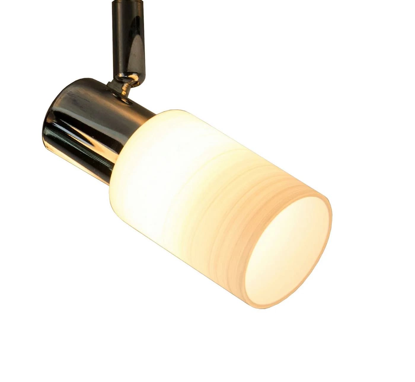 TRANGO LED Deckenleuchte 3-flammig Rondell Chrom & ALU - Bild 5