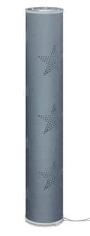 TRANGO LED Stehlampe Grau Sternen-Dekor Modern Design Bild 5