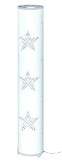 TRANGO LED Stehlampe 1246L Modern Design Weiß Sternen-Dekor Bild 4