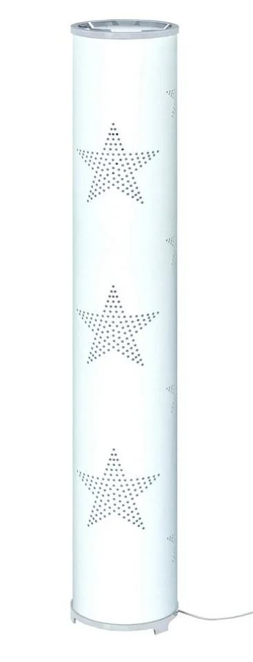 TRANGO LED Stehlampe 1246L Modern Design Weiß Sternen-Dekor - Bild 4