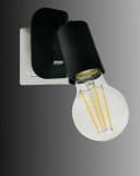 TRANGO LED Steckdosenleuchte Schwarz Matt mit Schalter Bild 2