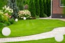 Trango LED Gartenkugel 3er Set 20/25/40cm Weiß matt Bild 5