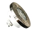 TRANGO LED Einbauleuchte 6er Set IP65 Edelstahl Chrom GU10 warmweiß Bild 4