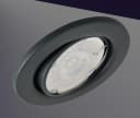 TRANGO LED Einbauleuchte 6er Set Anthrazit matt schwenkbar Bild 1