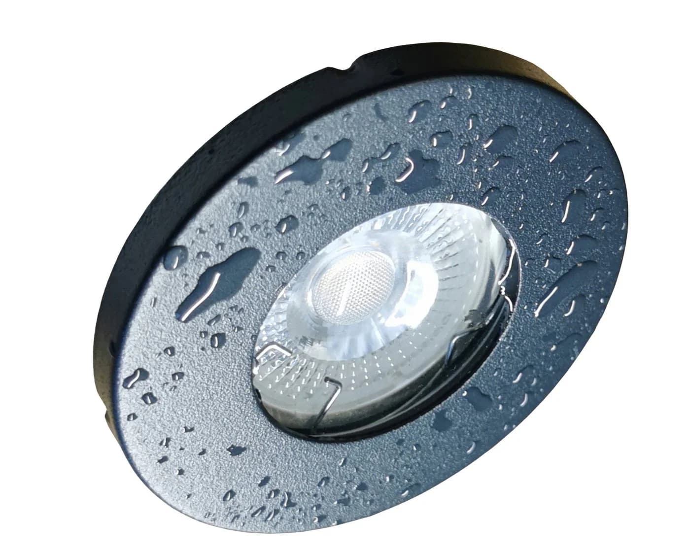 TRANGO LED Einbauleuchte 6er Set IP65 3000K Warmweiß Dimmbar