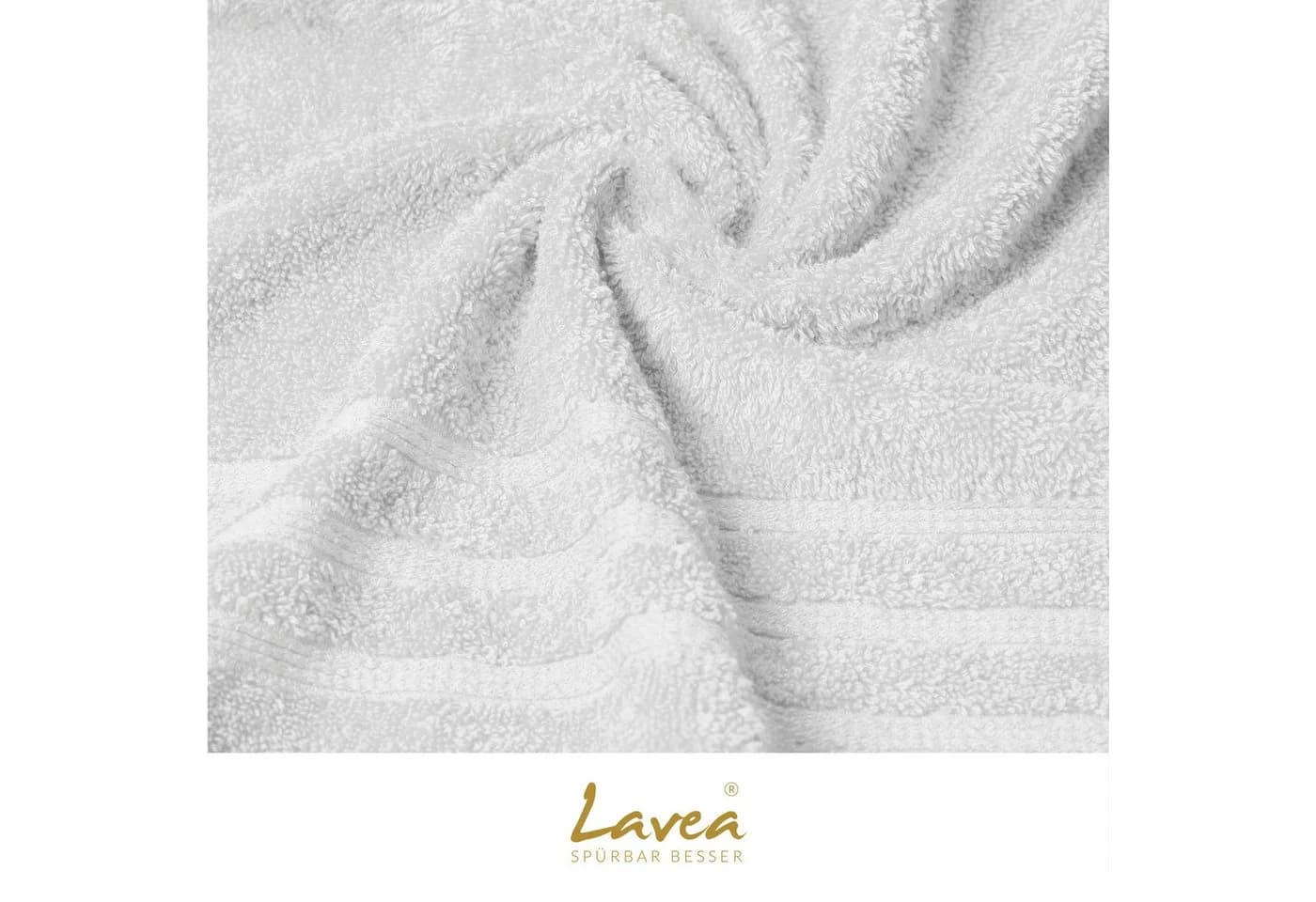 Lavea Badetuch Bali Duschtuch 100x150 cm, Bio-Baumwolle, GOTS-zertifiziert - Bild 5