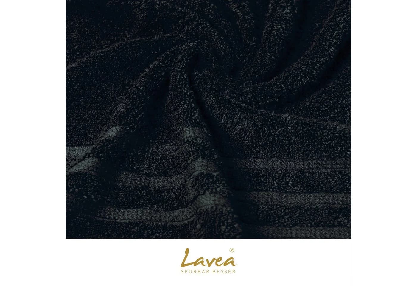 Lavea Badetuch Bali Duschtuch 100x150 cm, Bio-Baumwolle, GOTS-zertifiziert - Bild 5