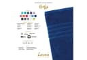 Lavea Badematte Bali Navyblau Bio-Baumwolle GOTS-zertifiziert Bild 3