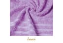 Lavea Gästehandtuch Bali 30x50 cm Violett Bio-Baumwolle Bild 5