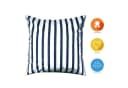 Lavea Bettwäsche Set Navy Breite Streifen 100% Baumwolle Bild 1