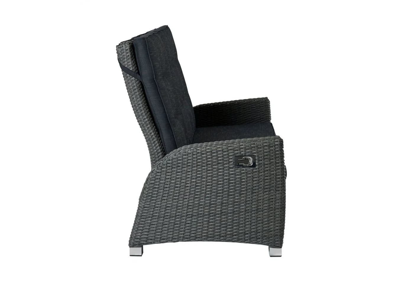 dasmöbelwerk Relaxsofa Kansas 2-Sitzer Grau-Aluminium - Bild 4