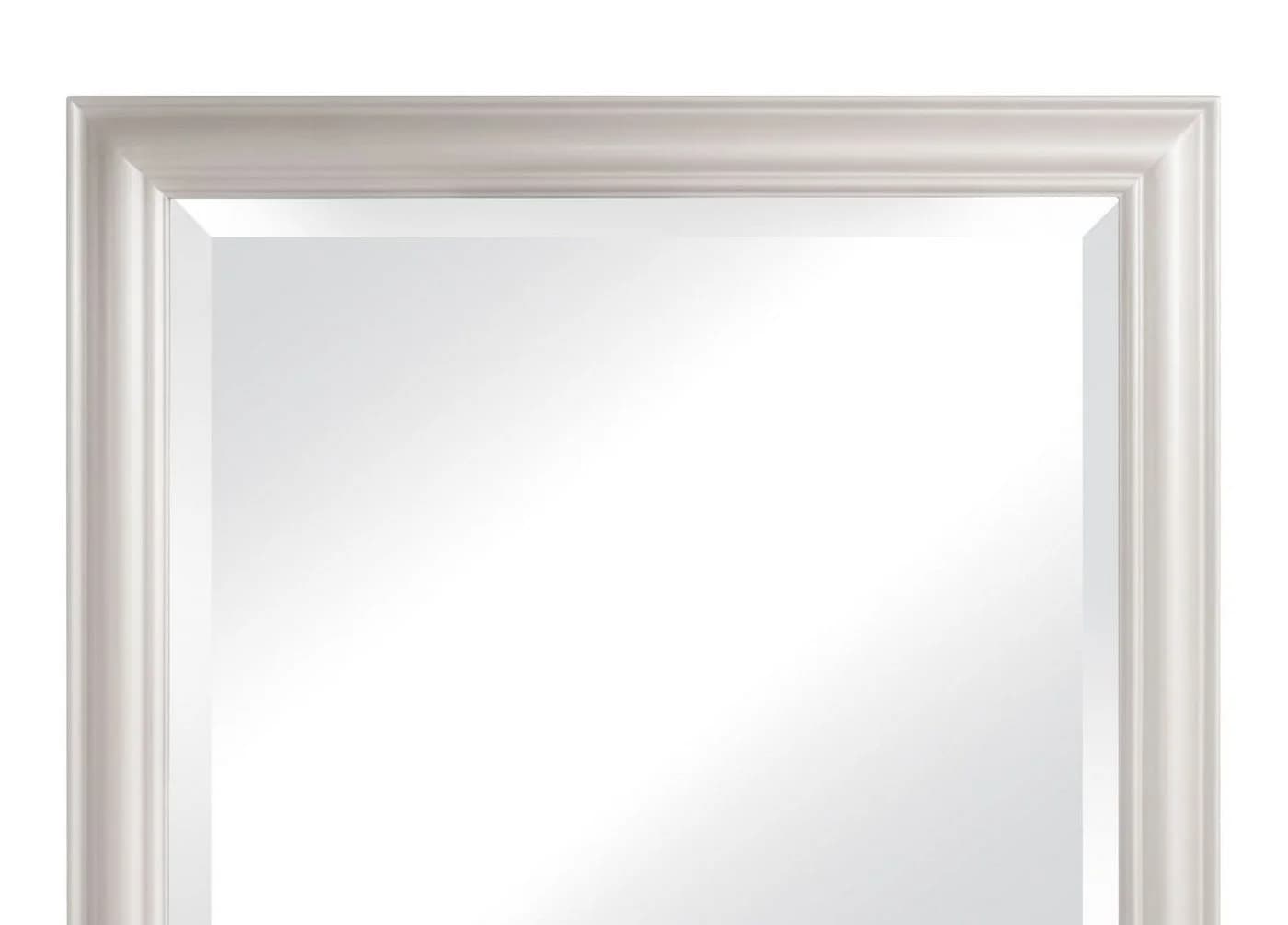 dasmöbelwerk Wandspiegel Weiß Vollholz XL 180x80 cm - Bild 5