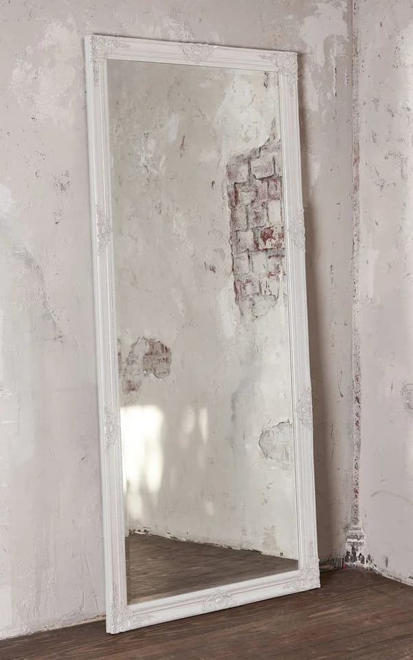 dasmöbelwerk Wandspiegel Barock Weiß XXL 200x100 cm - Bild 5