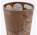 Artstone Blumenkasten CLAIRE Braun Verbundstein Drainagesystem Bild 1