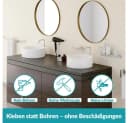 WEISSENSTEIN Seifenablage Ohne Bohren Schale Silber Bild 1